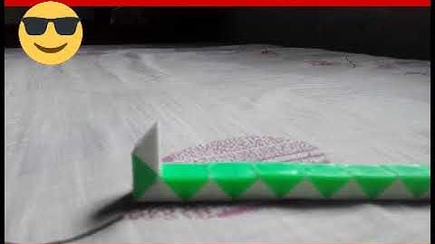 Making gun using snake cube (24 pieces)