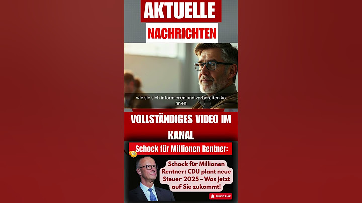 Schock für Millionen Rentner: CDU plant neue Steuer 2025 – Was jetzt auf Sie zukommt!