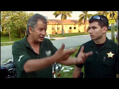 Cops Tv show Broward county Florida. Domestic incident. (2013).
