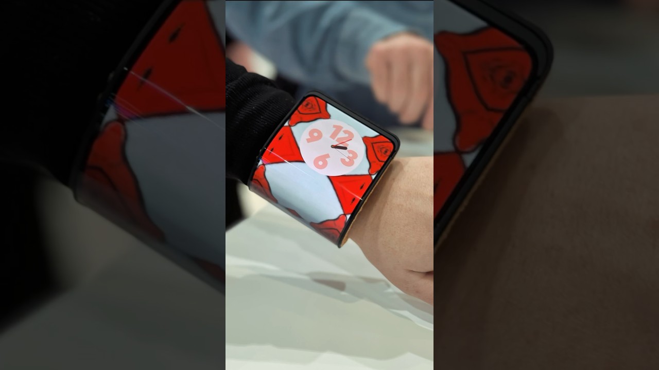 لأول مرة … موبايل يتحول إلى ساعة🔥