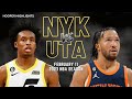 New York Knicks vs Utah Jazz Full Game Highlights | Feb 11 | 2023 NBA Season