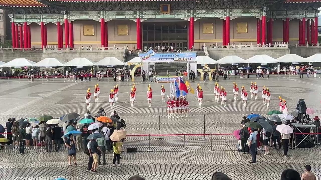 2024/7/6 全國儀隊競賽決賽 高雄女中儀隊