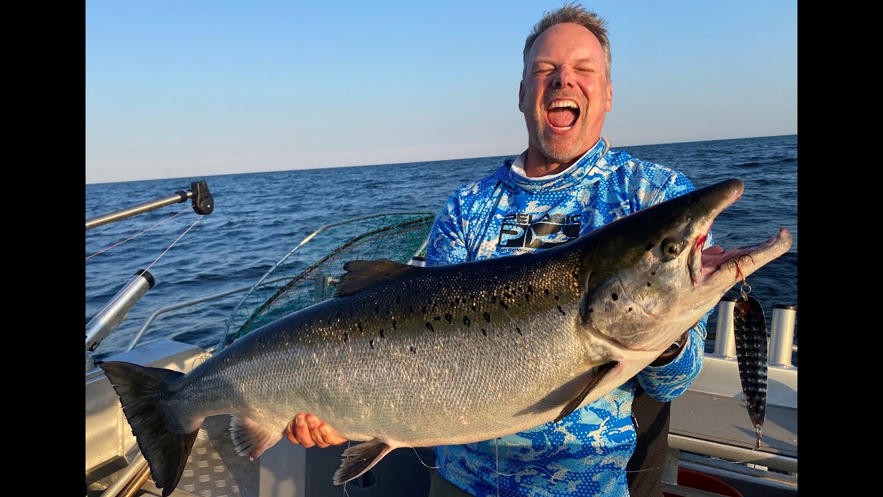 Sweden crazy fishing trip 2020 - day 7 - record size Salmon!!