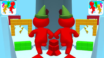 Color Run Stickman 3D Gameplay (iOS & Android) Walkthrough Part 22