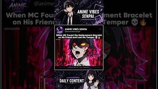 When MC Finally Lost His Rage and Went All Out 💀🔥 #anime #animeedits #animemoments #shorts