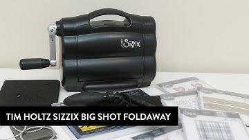 Tim Holtz Sizzix Big Shot Foldaway