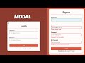 Log-in modal using Javascript, Ajax, PHP and MySQL