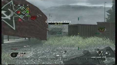 M40A3 ACOG Sniper Gameplay on Shipment (cod4 reflex)