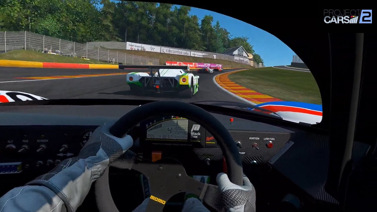 PROJECT CARS 2 (VR) | Nissan R89C (Group C) at Spa | Graphic settings at end of video |