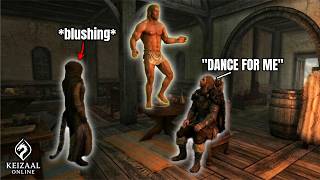 I hired a manservant in Skyrim RP (Keizaal Online)