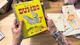 Antique Shop Finds for Junk Journals @One Vintage Bunny's Junk