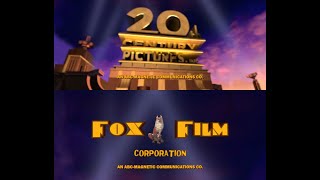 The New 20th Century Pictures/Fox Film logo (2020)