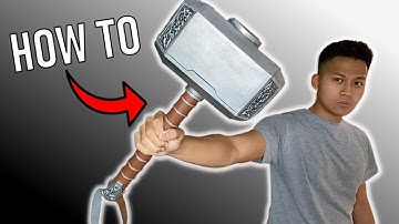 How to make MJOLNIR! - DIY Thor’s Hammer