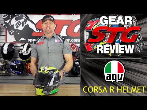 AGV Corsa R Helmet Review | Sportbike Track Gear