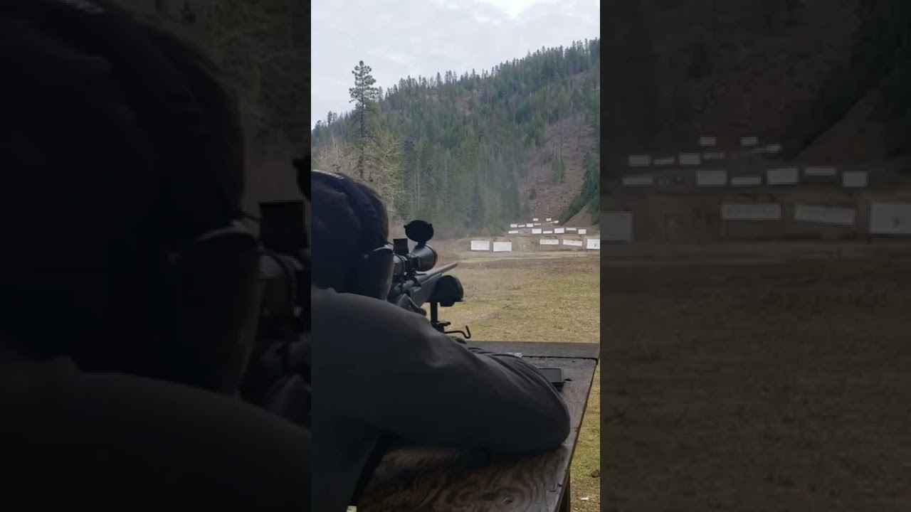 At The Range With The 6.5-300 Weatherby Aim Small Miss Small. 500 yards