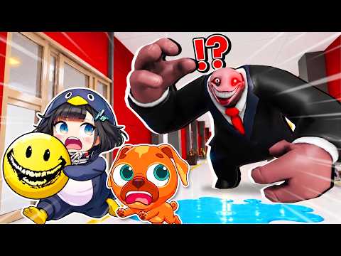 GUGU GAGA PENGUIN & VERITY Escape Mr Yummy Supermarket Obby in Roblox!!!