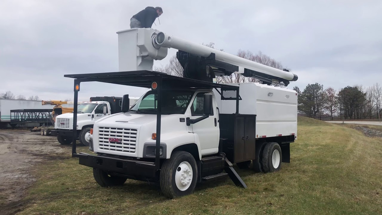 Forestry bucket truck for sale YouTube