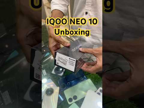 IQOO NEO 10 unboxing😍 #shorts #shortvideo #iqooneo10