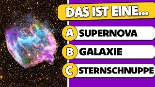 Wie gut kennst du dich im Universum aus? 🌌 | 50 Fragen | Fragenflash