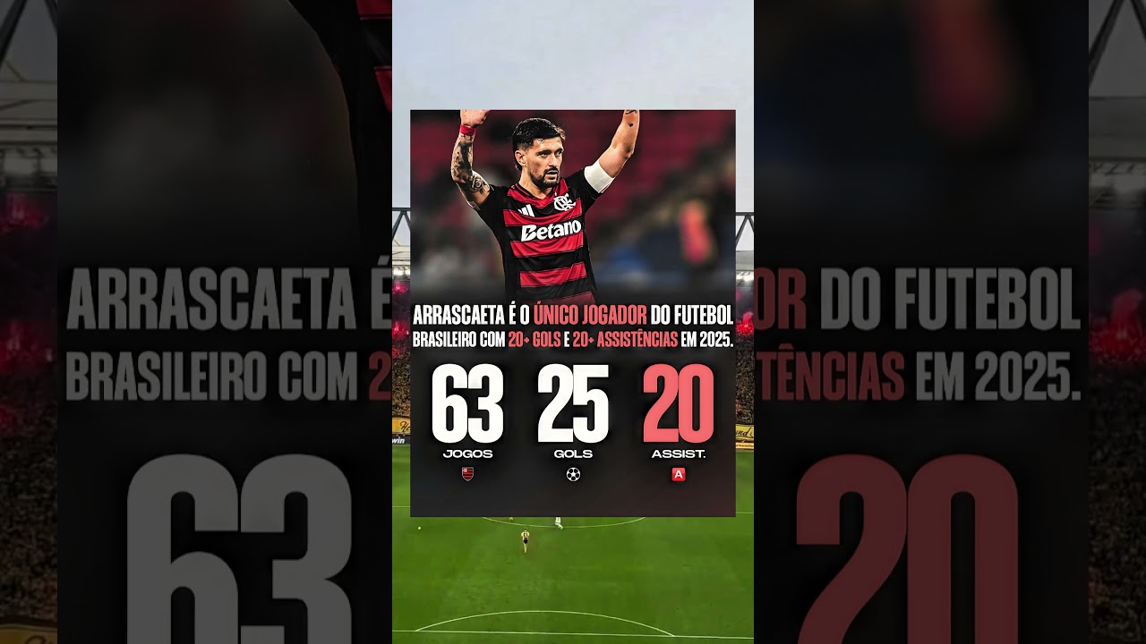 Arrascaeta faz História em 2025