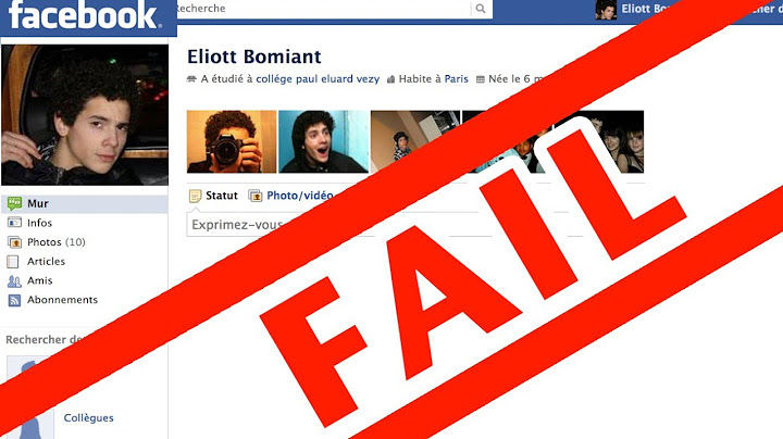 J'ai accepté ma mère sur facebook