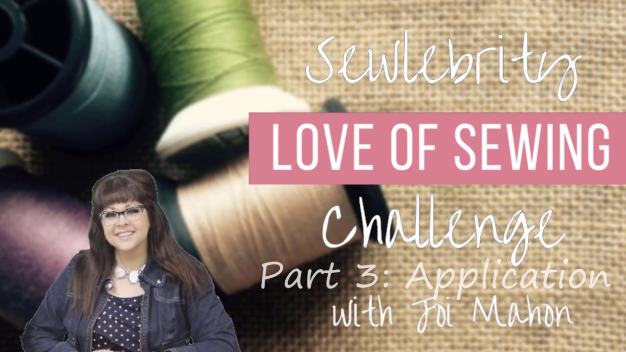Baby Lock Love of Sewing Challenge: Part 3 Application