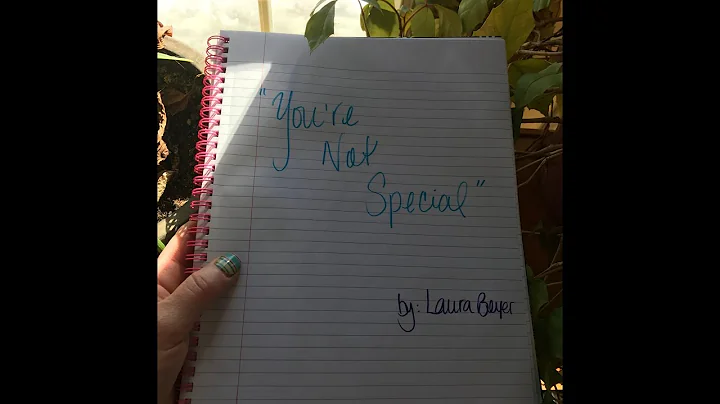 "You're Not Special" by Laura Beyer