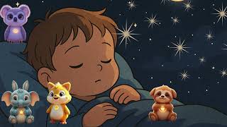 🌙 Sleepy Stars Lullaby – Gentle Nighttime Loop for Kids 💤✨