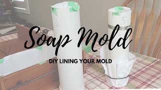 Liners for 3 PVC and 3 mail tube molds  Homemade soap recipes, Soap  recipes, Soap making recipes