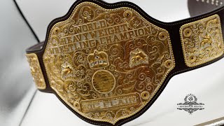 The Epic day we made a C4 Authentic Ortiz-Crumrine Big Gold Belt. www.c4authenticbelts.com