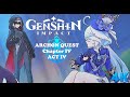 Genshin Impact Fontain's New Archon Quest. [4K Video on PS5]