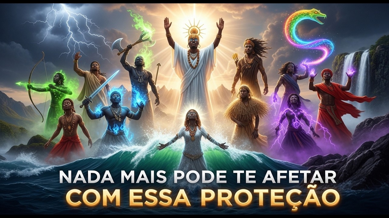 SALVE AS FORÇAS DOS ORIXÁS VOL.2🌙 | Ritual Espiritual de Força e Proteção