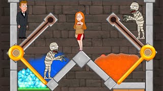 Amazing Puzzle Spy New Gameplay Walkthrough All Level ♡ Pull The Pin Game screenshot 2