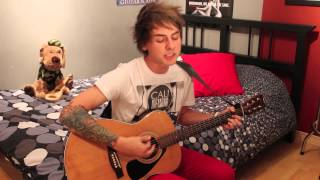 Video thumbnail of "Passenger - Let Her Go (Acoustic Cover) by Janick Thibault w/Lyrics"
