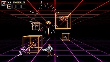 Blazing Chrome [Part 3] Mission 6 Final Boss and Ending, Raijin Ninja Unlock