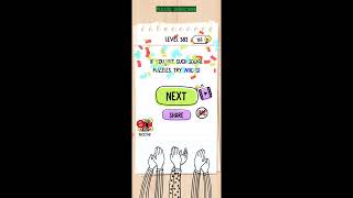 BRAIN TEST LEVEL 381 to 383 WALKTHROUGH WITH COMMENTARY screenshot 4