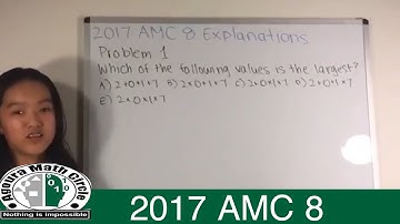 2017 AMC 8 Presented by Angela Yang
