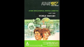 World History for Atari 8-bit (400 / 800 / XL / XE), lesson 1
