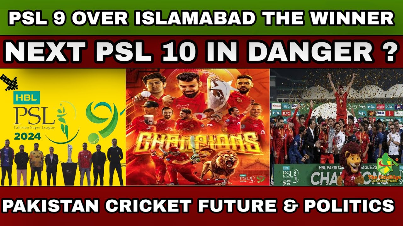 🔴Live | PSL 9 OVER | ISLAMABAD UNITED CHAMPIONS | NEXT PSL 9 IN DANGER | PAKISTAN CRICKET FUTURE?