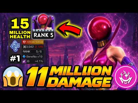 11 MILLION DAMAGE?! The EASY Way to DESTROY Rank 5 Ruby Thursday Boss in Alliance War! - MCOC