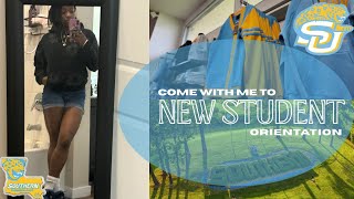HBCU Vlog : Southern University NEW STUDENT ORIENTATION | grwm, campus, etc