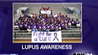 Lupus survivors paint Tift County purple