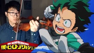 Video thumbnail of "【Boku no Hero Academia OP】The Day「Violin Cover」Porno Graffitti"