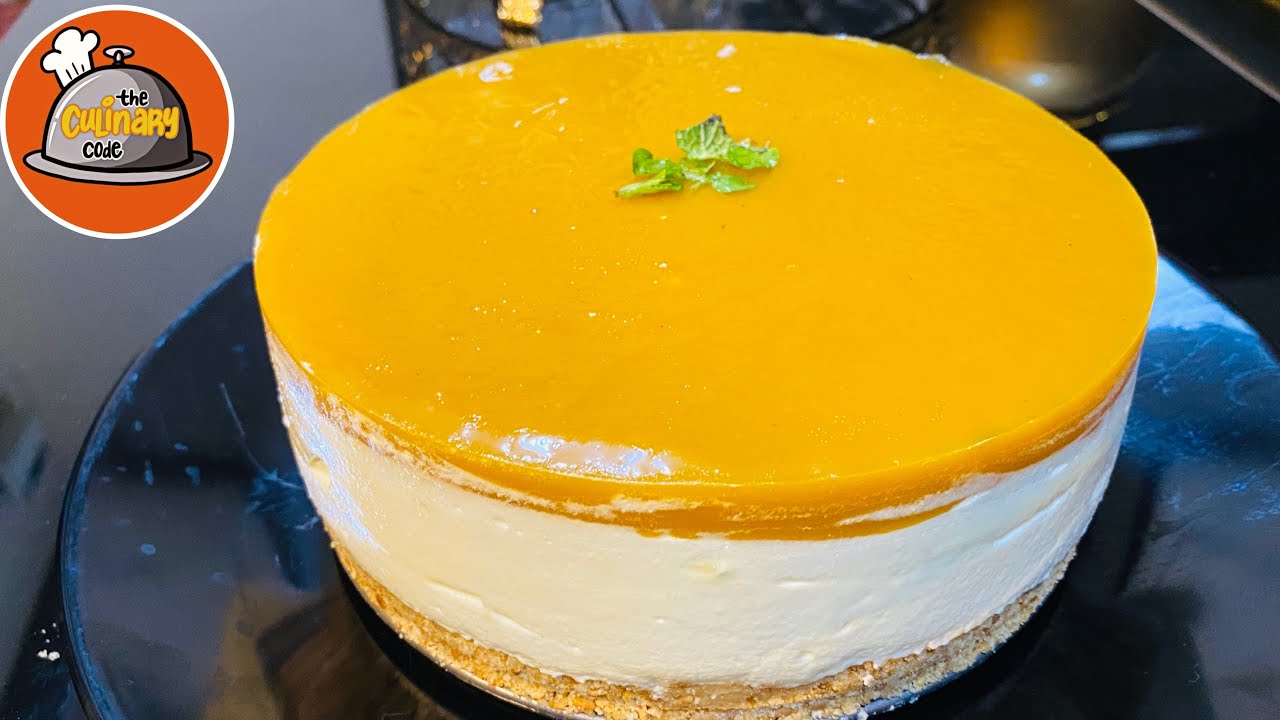 No Bake mango cheesecake | Mango cheesecake without gelatine | cheesecake with agar agar