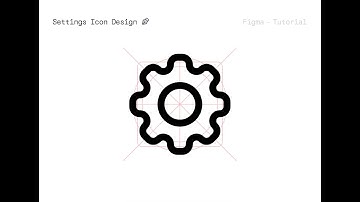 How to draw Settings icon in Figma following grid  – Step-by-Step Tutorial