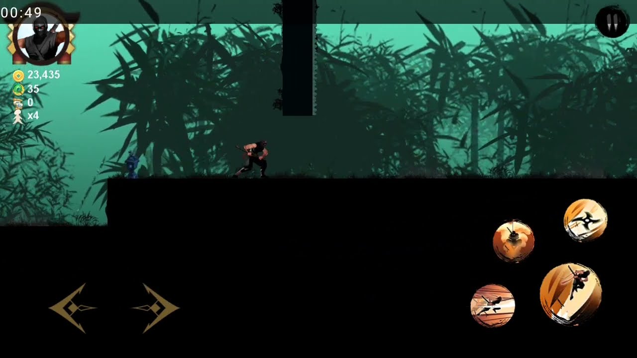 Ninja Warrior 2- Boss fight in Zone 1, Look out!!!