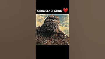 Kong Save Godzilla From Mechagodzilla | Godzilla vs. Kong | #shorts #godzilla #kong