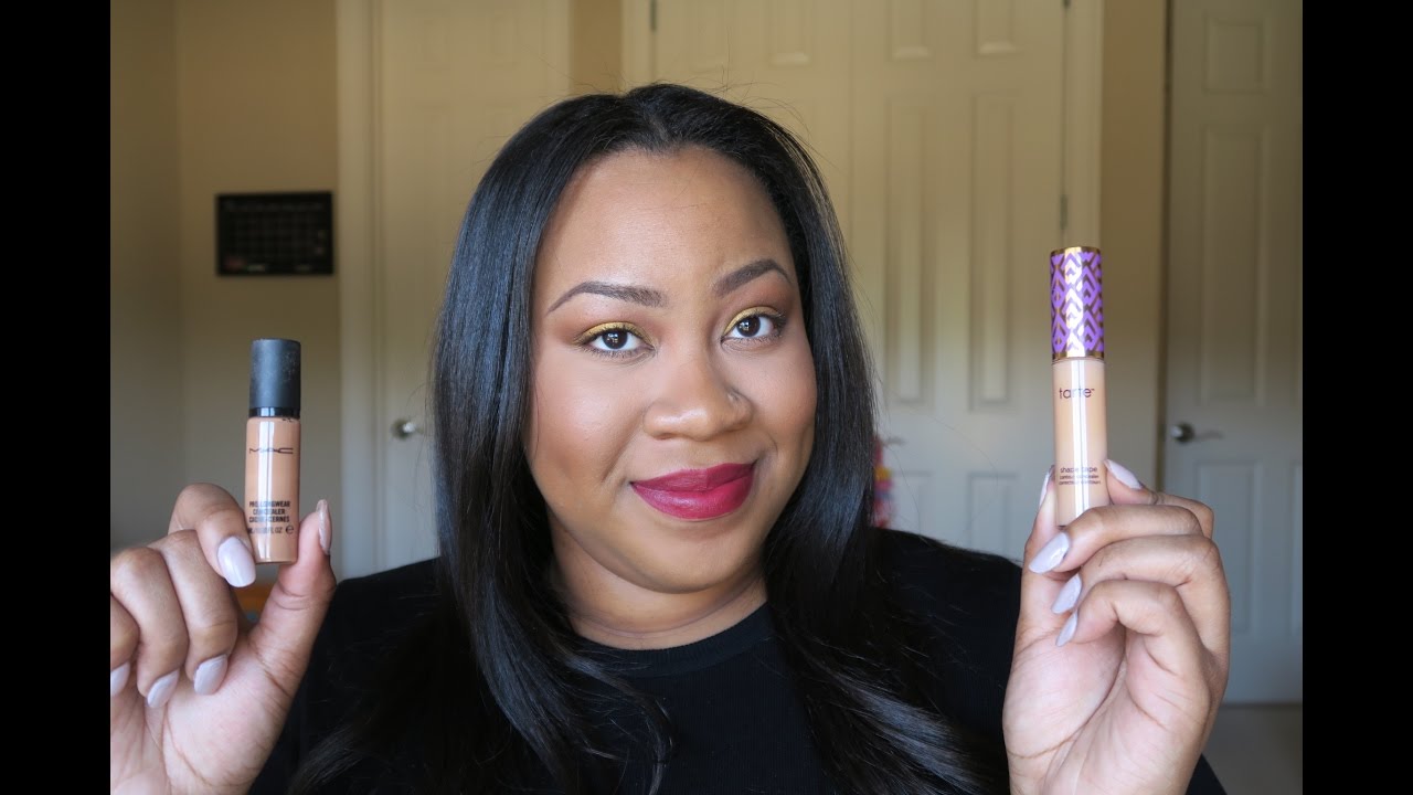 Битва консилеров: Tarte Shape Tape против Mac Pro Longwear