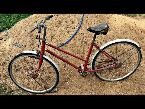 Old Ladies Bicycle Restoration