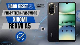 Hard Reset Redmi A5 || Factory Reset 100% Working